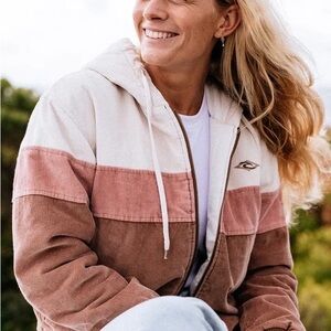 Rip Curl Corduroy Puffer Jacket New with tag